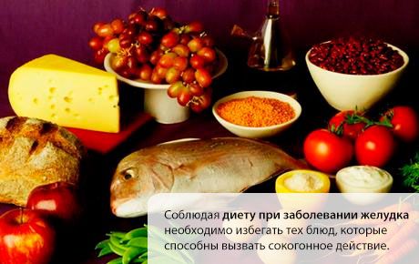 Дијета за болести желуца